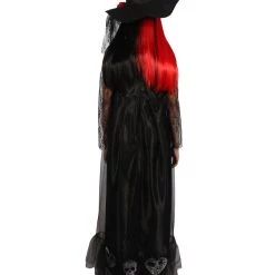 HPO Adult Women Day Of The Dead Skeleton Costume | Black Halloween Costume 12 HPO Adult Women Day Of The Dead Skeleton Costume | Black Halloween Costume