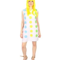 HPO Adult Women 3D Colorful Balls Costume | Multicolored Cosplay Costume