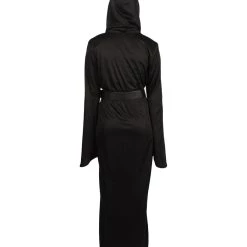 HPO Adult Women Grim Reaper Costume | Black Halloween Costume Men's 10 HPO Adult Women Grim Reaper Costume | Black Halloween Costume Men's