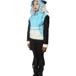 HPO Adult Women Gaming Costume | Blue Cosplay Costume