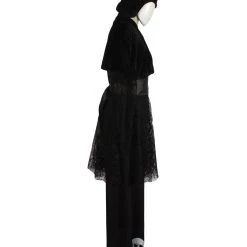 HPO Adult Women Black Magic Paramour Costume | Black Cosplay Halloween Costume Men's