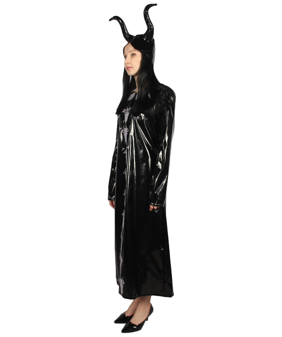 HPO Adult Women Maleficent Costume | Black Halloween Costume 3 HPO Adult Women Maleficent Costume | Black Halloween Costume