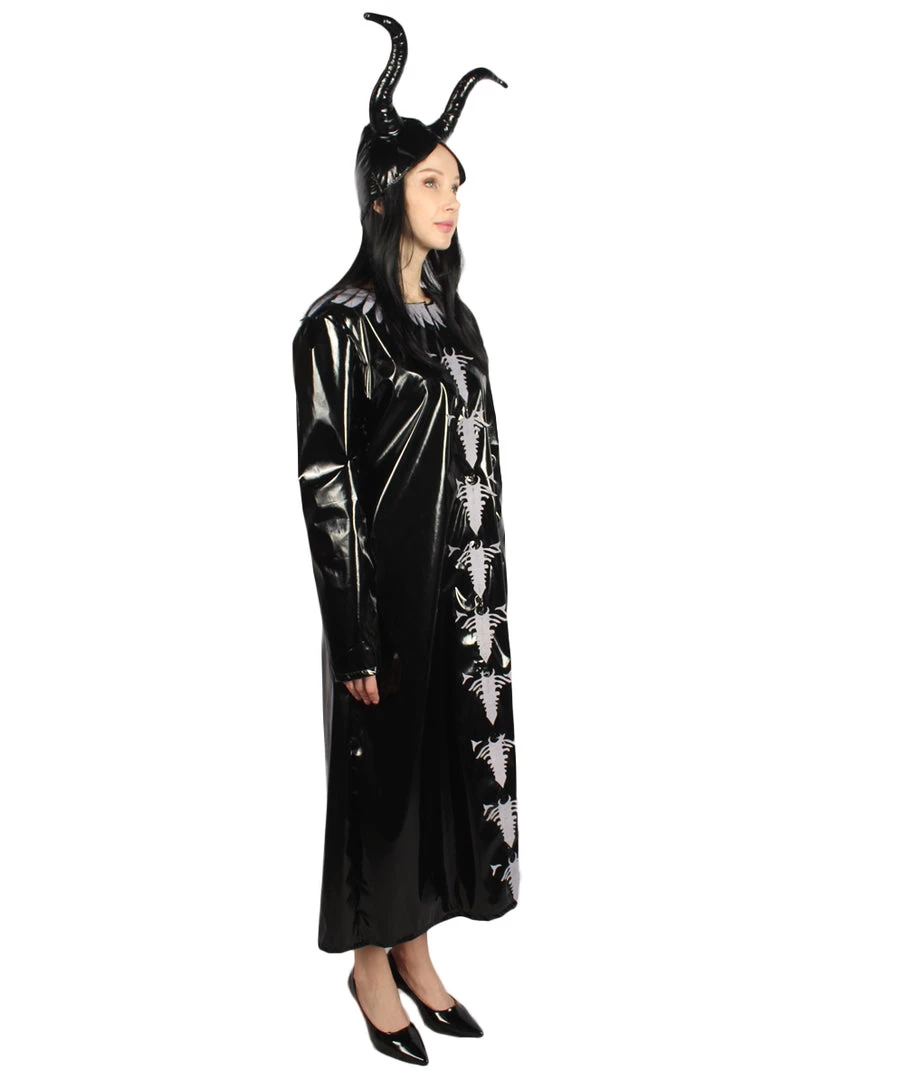 HPO Adult Women Maleficent Costume | Black Halloween Costume 7 HPO Adult Women Maleficent Costume | Black Halloween Costume