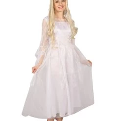 HPO Men's Adult Women Maleficent Costume | White Cosplay Costume