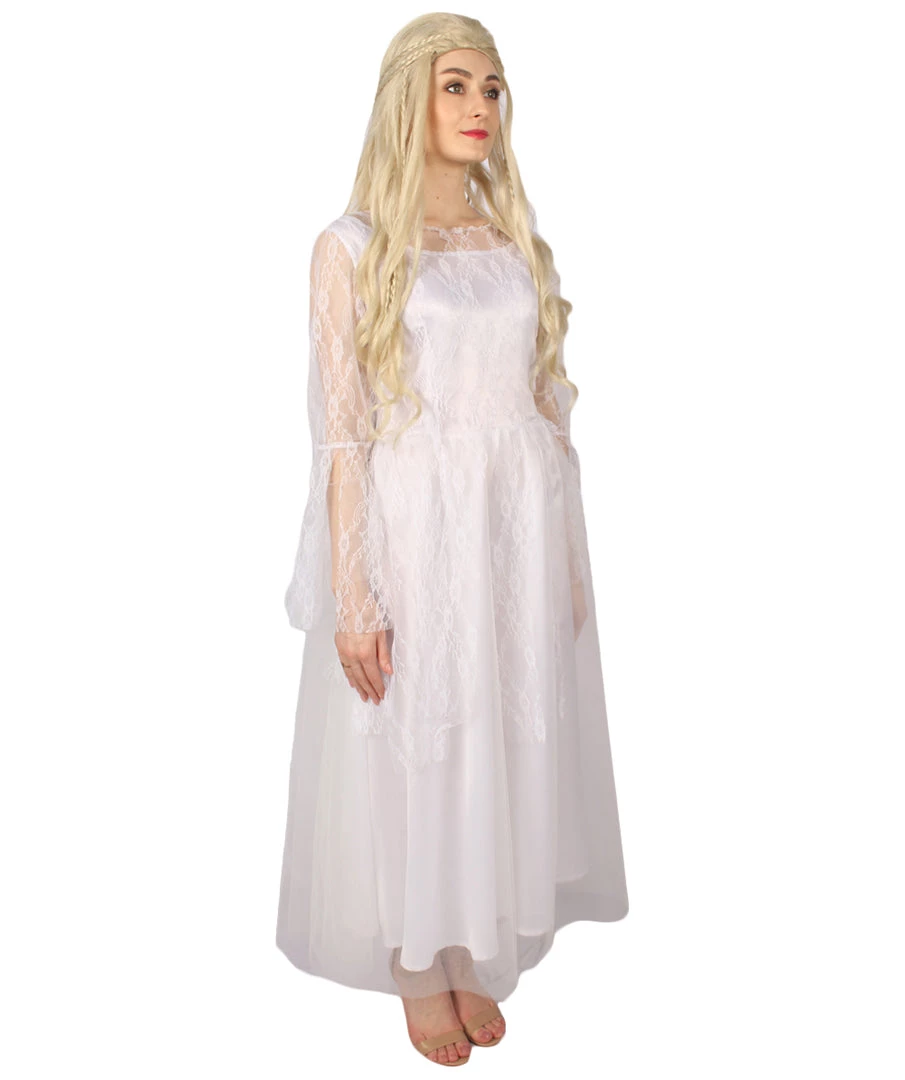 HPO Men's Adult Women Maleficent Costume | White Cosplay Costume 7 HPO Men's Adult Women Maleficent Costume | White Cosplay Costume