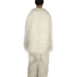 HPO Furry Cat Collection | Men's White Furry Cat Costume With Tail | Cosplay Halloween Costume 10 HPO Furry Cat Collection | Men's White Furry Cat Costume With Tail | Cosplay Halloween Costume