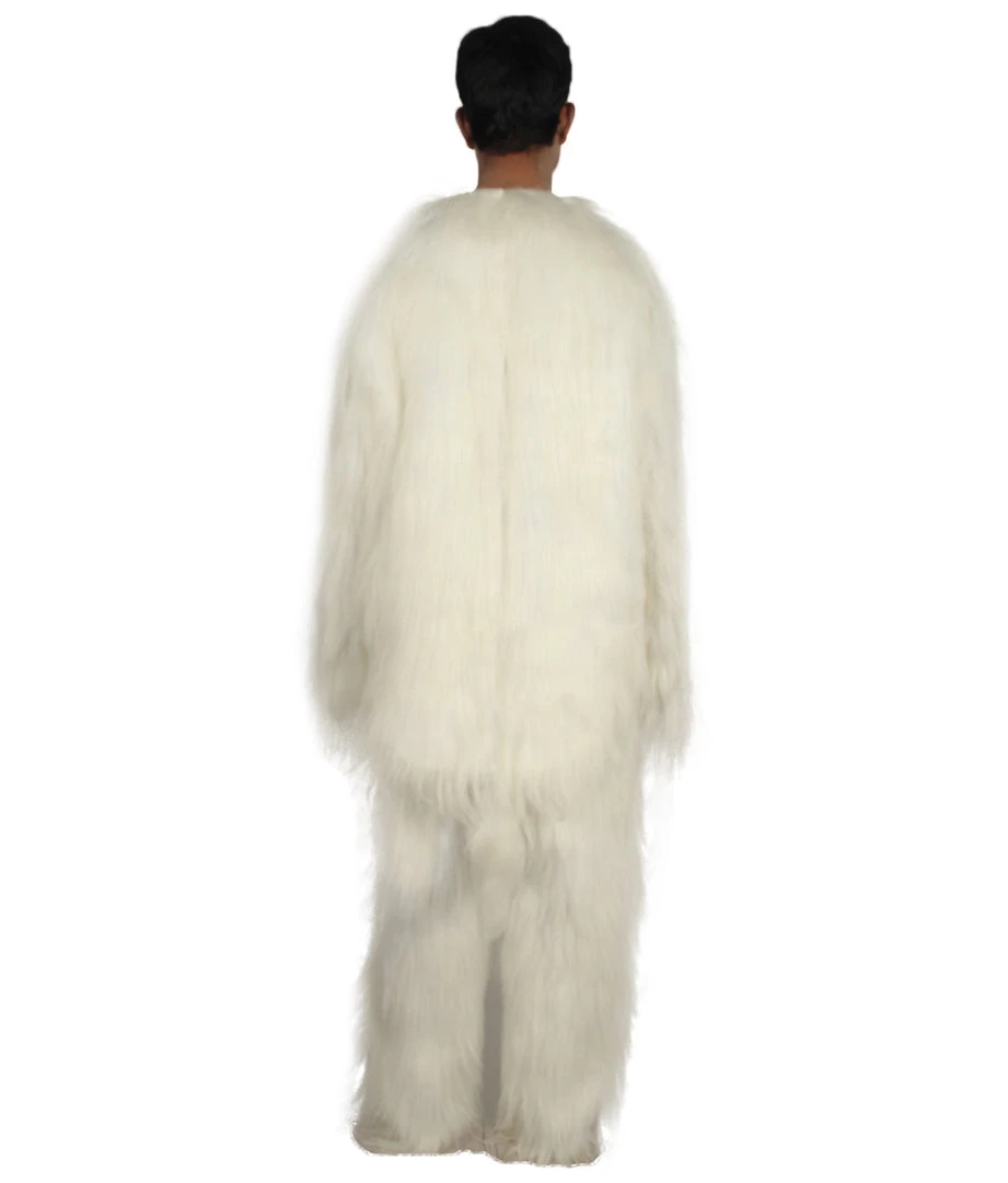 HPO Furry Cat Collection | Men's White Furry Cat Costume With Tail | Cosplay Halloween Costume 4 HPO Furry Cat Collection | Men's White Furry Cat Costume With Tail | Cosplay Halloween Costume