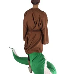 HPO Serpant Monk | Men's White Brown And Green Straight Serpant Monk Cosplay Halloween Costume 10 HPO Serpant Monk | Men's White Brown And Green Straight Serpant Monk Cosplay Halloween Costume