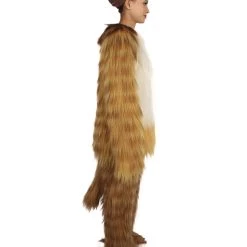 HPO Furry Fox Collection | Women's White And Brown Straight Long Furry Fox Cosplay Costume With Tail 13 HPO Furry Fox Collection | Women's White And Brown Straight Long Furry Fox Cosplay Costume With Tail