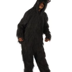 HPO Koala Bear Costume With Hood And Tail - Long Synthetic Fibers 13 HPO Koala Bear Costume With Hood And Tail - Long Synthetic Fibers