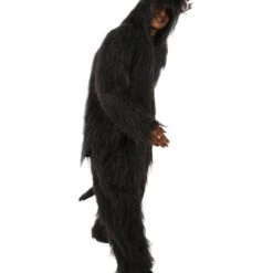 HPO Koala Bear Costume With Hood And Tail - Long Synthetic Fibers 14 HPO Koala Bear Costume With Hood And Tail - Long Synthetic Fibers