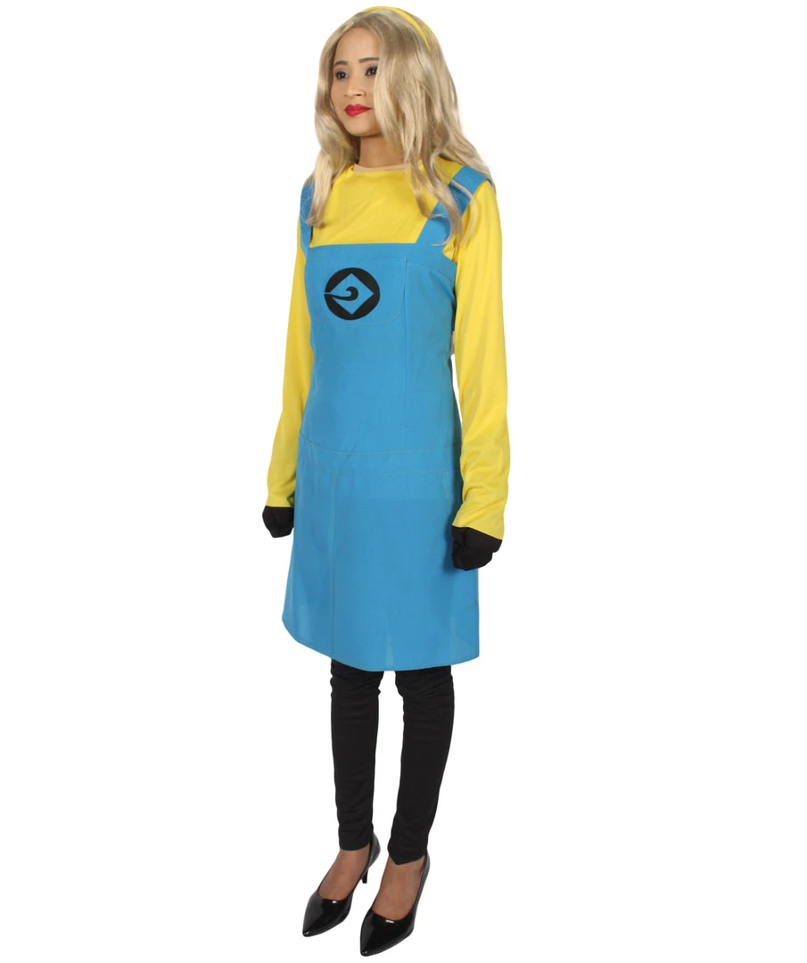 HPO Adult Women's Movie Costume | Yellow & Blue Halloween Costume 3 HPO Adult Women's Movie Costume | Yellow & Blue Halloween Costume