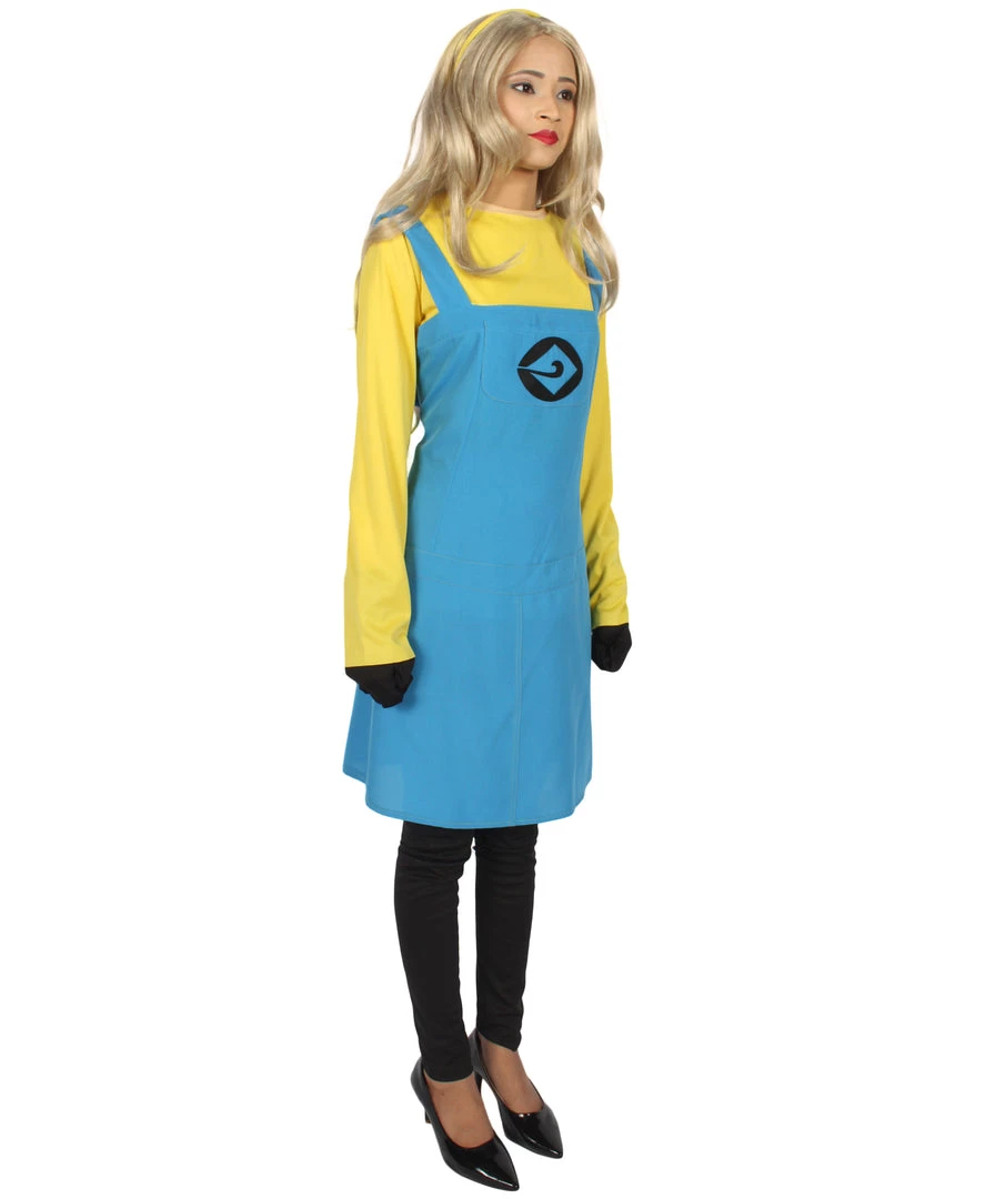 HPO Adult Women's Movie Costume | Yellow & Blue Halloween Costume 7 HPO Adult Women's Movie Costume | Yellow & Blue Halloween Costume