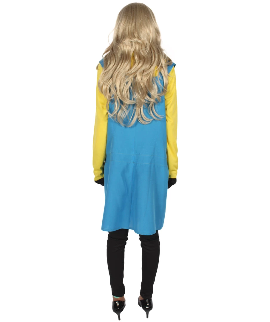 HPO Adult Women's Movie Costume | Yellow & Blue Halloween Costume 5 HPO Adult Women's Movie Costume | Yellow & Blue Halloween Costume