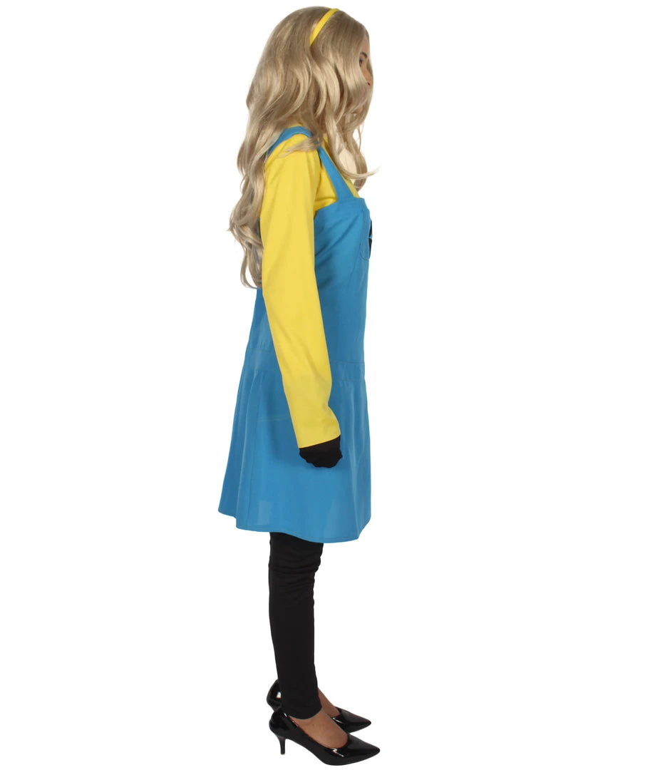 HPO Adult Women's Movie Costume | Yellow & Blue Halloween Costume 6 HPO Adult Women's Movie Costume | Yellow & Blue Halloween Costume