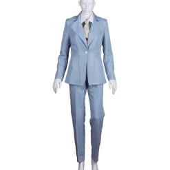 HPO Adult Women's Deluxe Singer Party Suit Costume | Lt. Blue Cosplay Costume