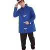 HPO Adult Men's London Bear Celebrity Movie Costume | Blue Halloween Costume
