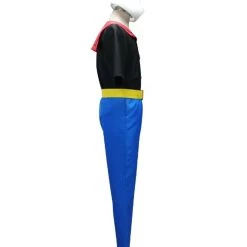 HPO Adult Men's Sailor Captain 5 Pc Costume | Black & Blue Cosplay Costume
