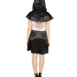 HPO Adult Women's Hot Carton Costume | Black Cosplay Costume