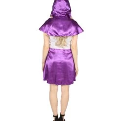 HPO Adult Women's Hot Riding Hood Costume | Lt Purple Cosplay Costume 12 HPO Adult Women's Hot Riding Hood Costume | Lt Purple Cosplay Costume