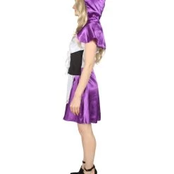 HPO Adult Women's Hot Riding Hood Costume | Lt Purple Cosplay Costume 11 HPO Adult Women's Hot Riding Hood Costume | Lt Purple Cosplay Costume