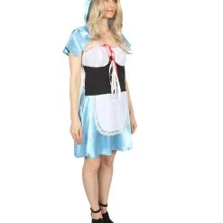 HPO Adult Women's Hot Carton Costume | Lt Blue Cosplay Costume 14 HPO Adult Women's Hot Carton Costume | Lt Blue Cosplay Costume