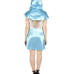 HPO Adult Women's Hot Carton Costume | Lt Blue Cosplay Costume 12 HPO Adult Women's Hot Carton Costume | Lt Blue Cosplay Costume