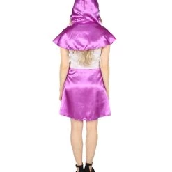 HPO Adult Women's Hot Carton Costume | Dk Purple Cosplay Costume