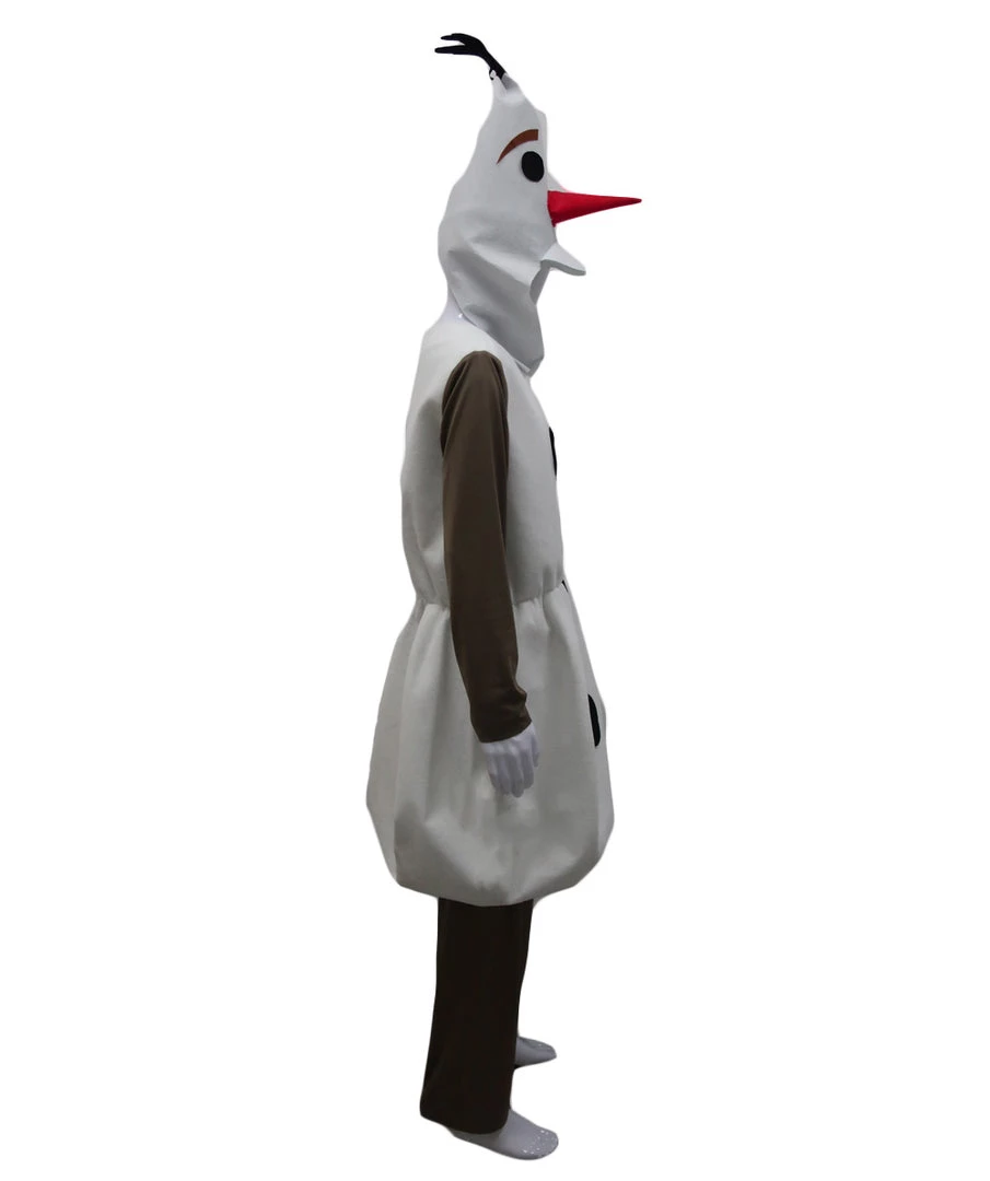 HPO Adult Men's Snowman Holiday 3 Pc Costume | Multi Color Halloween Costumes 4 HPO Adult Men's Snowman Holiday 3 Pc Costume | Multi Color Halloween Costumes