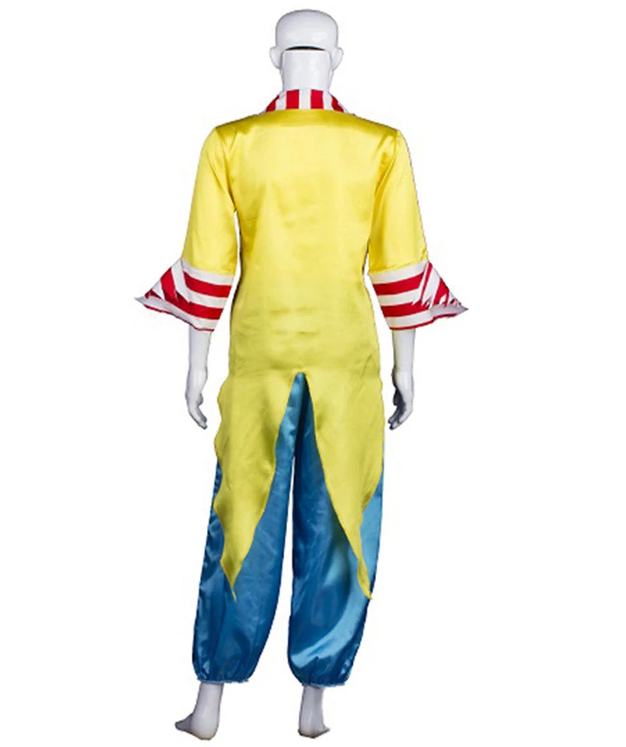 HPO Adult Men's Wicked Clown Master 2Pc Costume | Multi Color Cosplay Costume 3 HPO Adult Men's Wicked Clown Master 2Pc Costume | Multi Color Cosplay Costume
