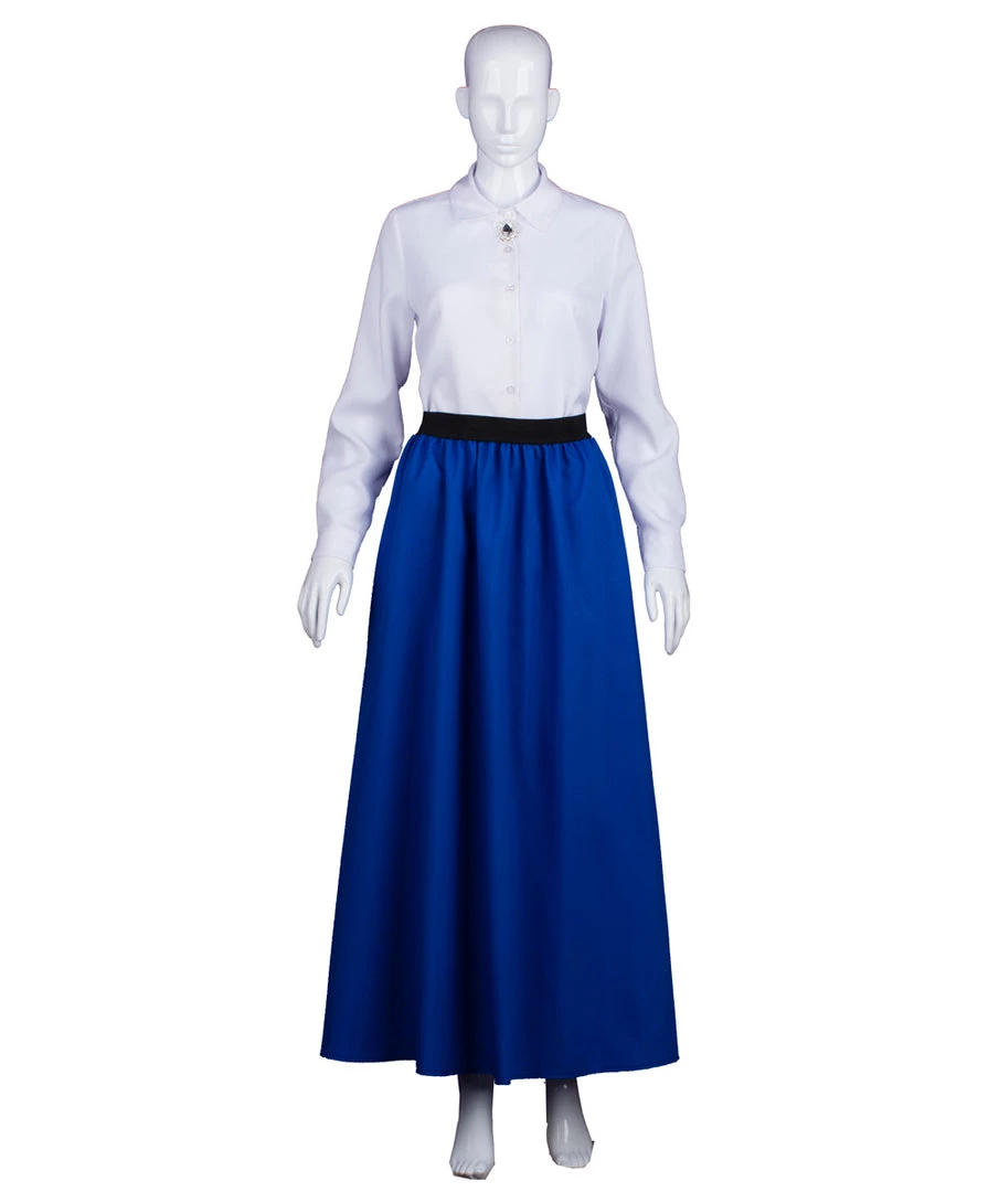 HalloweenPartyOnline Adult Women's Looney Tunes Granny Costume | Blue Cosplay Costume 1 HalloweenPartyOnline Adult Women's Looney Tunes Granny Costume | Blue Cosplay Costume