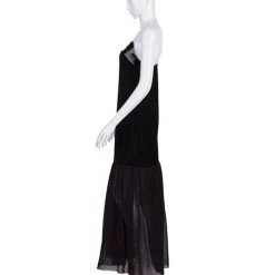 HPO Adult Women's High Society Dress Costume | Black Halloween Costume