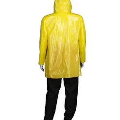 HPO Adult Men's Costume For Cosplay Raincoat Costume | Yellow Halloween Costume 7 HPO Adult Men's Costume For Cosplay Raincoat Costume | Yellow Halloween Costume