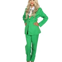 HPO Adult Women's Deluxe Party Suit Costume | Evergreen Cosplay Costume