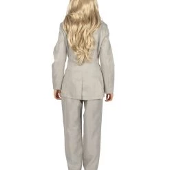 HPO Adult Women's EXCLUSIVE! Deluxe Singer Party Suit Costume | Grey Cosplay Costume 12 HPO Adult Women's EXCLUSIVE! Deluxe Singer Party Suit Costume | Grey Cosplay Costume