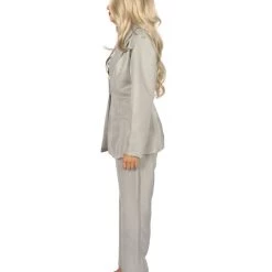 HPO Adult Women's EXCLUSIVE! Deluxe Singer Party Suit Costume | Grey Cosplay Costume 11 HPO Adult Women's EXCLUSIVE! Deluxe Singer Party Suit Costume | Grey Cosplay Costume