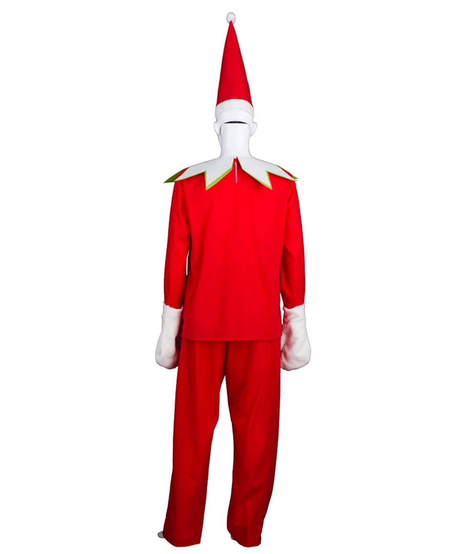 HPO Adult Men's Elf On The Shelf Costume | Multi Xmas Costume 3 HPO Adult Men's Elf On The Shelf Costume | Multi Xmas Costume