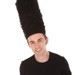 HPO Adult Men's English British Royal Guard Hat 15 Inches Tall | Black Costume Accessories 12 HPO Adult Men's English British Royal Guard Hat 15 Inches Tall | Black Costume Accessories