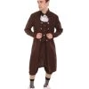 HPO Adult Men's George Washington Costume | Almost Brown Halloween Costume