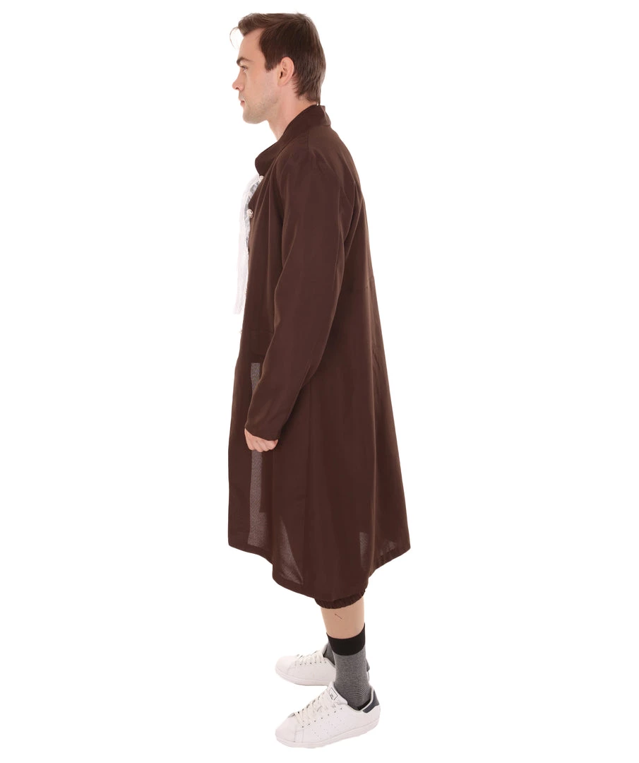 HPO Adult Men's George Washington Costume | Almost Brown Halloween Costume 4 HPO Adult Men's George Washington Costume | Almost Brown Halloween Costume