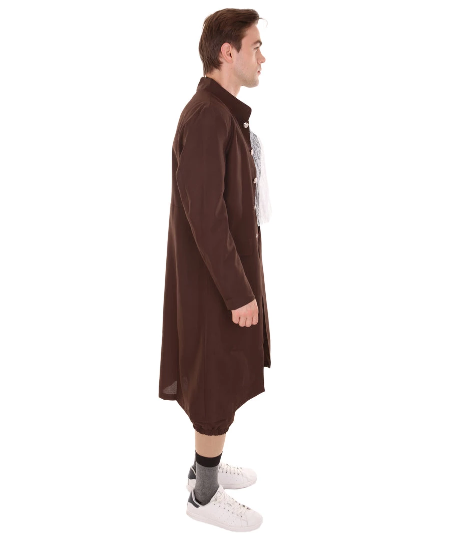 HPO Adult Men's George Washington Costume | Almost Brown Halloween Costume 6 HPO Adult Men's George Washington Costume | Almost Brown Halloween Costume