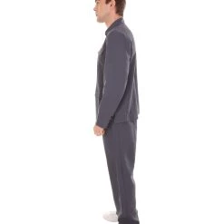 HPO Adult Men's Korean Traditional Suit Costume | Grey Cosplay Costume