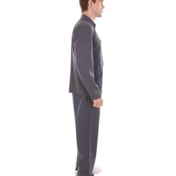 HPO Adult Men's Korean Traditional Suit Costume | Grey Cosplay Costume