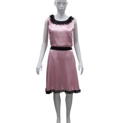 HPO Adult Women's 50's Vintage Girl Costume | Pink Cosplay Costume