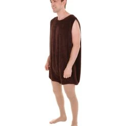 HPO Adult Men's Long Feather Costume | Brown Cosplay Costume 10 HPO Adult Men's Long Feather Costume | Brown Cosplay Costume