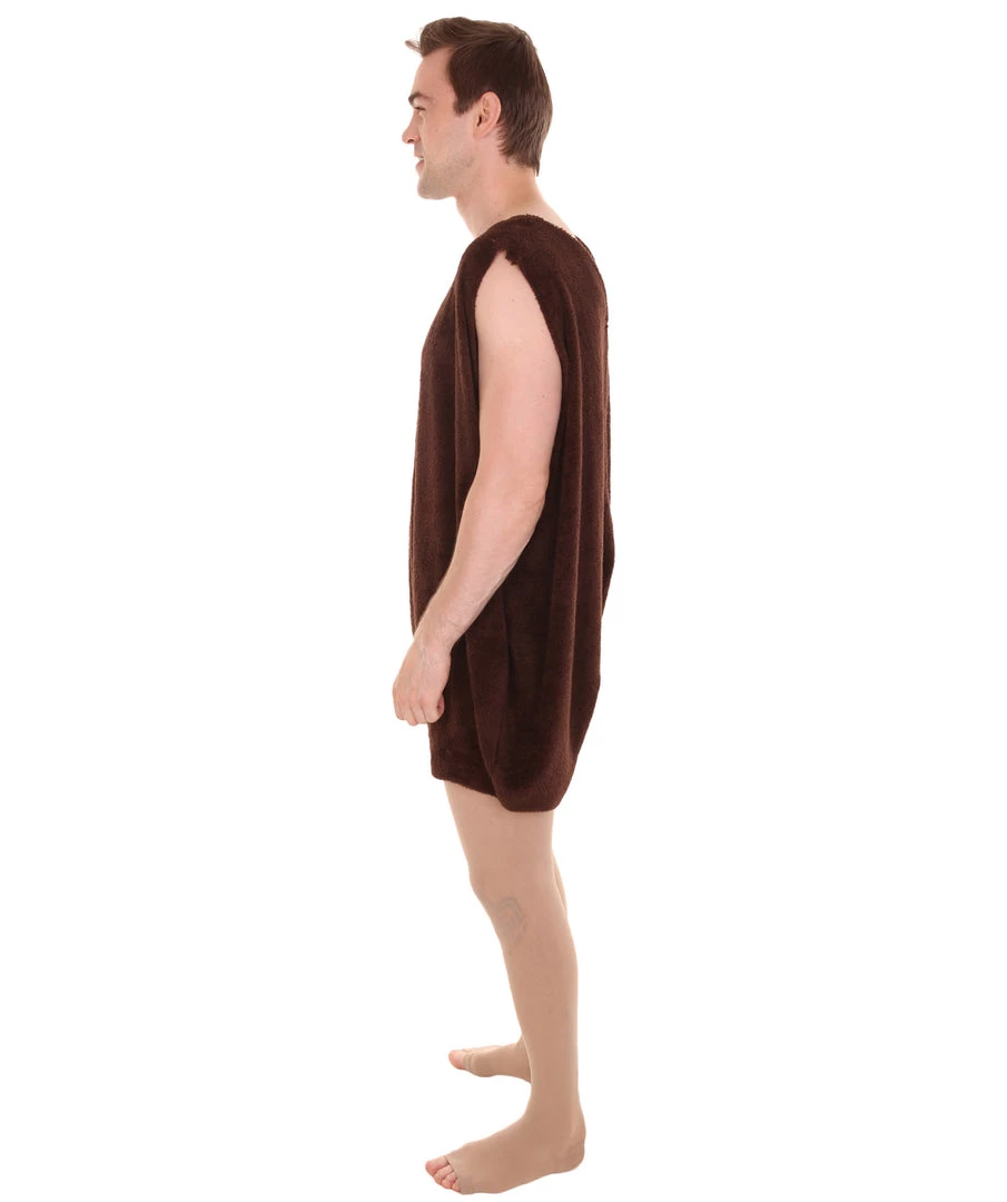 HPO Adult Men's Long Feather Costume | Brown Cosplay Costume 4 HPO Adult Men's Long Feather Costume | Brown Cosplay Costume