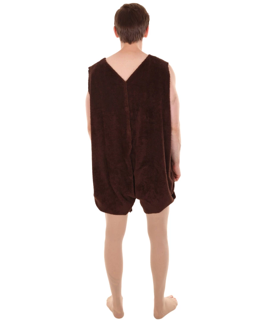 HPO Adult Men's Long Feather Costume | Brown Cosplay Costume 5 HPO Adult Men's Long Feather Costume | Brown Cosplay Costume