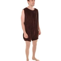 HPO Adult Men's Long Feather Costume | Brown Cosplay Costume 14 HPO Adult Men's Long Feather Costume | Brown Cosplay Costume