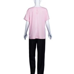 HPO Adult Women's Valentine's Day Matching Couple He's Mine T-Shirt | Lt. Pink Cosplay Costume