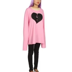 HPO Adult Men's My Heart Is Broken Long Sleeve Costumes | Halloween Costume Collections Men's Costumes